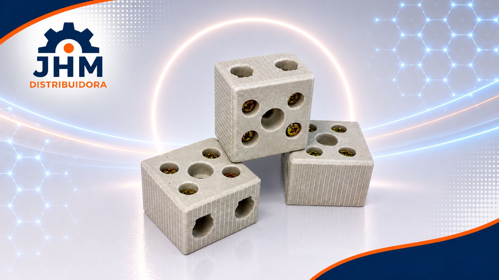 Conector porcelana